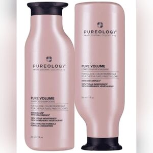 NWT FULL SET Pureology Pureology Pure Volume Shampoo/ Conditioner Duo 100% VEGAN